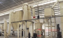 碳酸钙磨粉机厂家磨细粉的超细磨工艺流程介绍